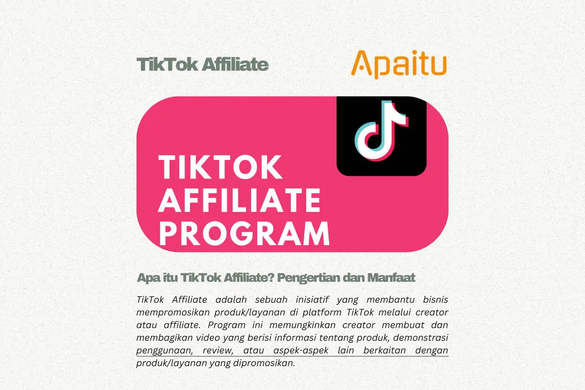 Apa itu TikTok Affiliate